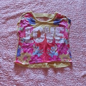 Floral Love Kids Top